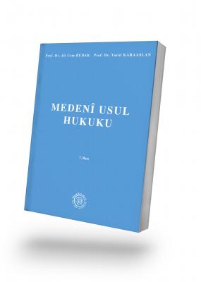 MEDENÎ USUL HUKUKU 7.BASKI Prof. Dr. Ali Cem BUDAK
