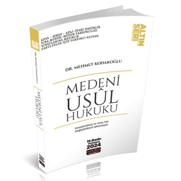 Medeni Usul Hukuku Konu Anlatımı 19.BASKI