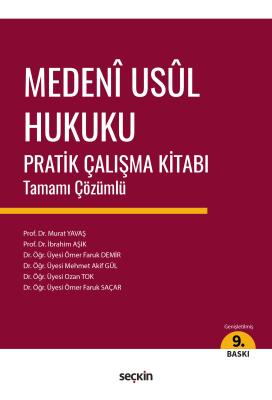 Medeni Usul Hukuku Pratik Çalışma Kitabı 9.BASKI