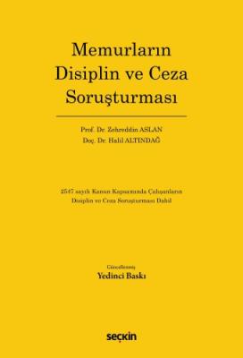 Memurların Disiplin ve Ceza Soruşturması 7.BASKI Prof. Dr. Zehreddin A