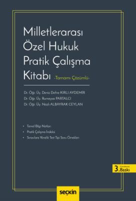 Milletlerarası Özel Hukuk Pratik Çalışma Kitabı 3.BASKI