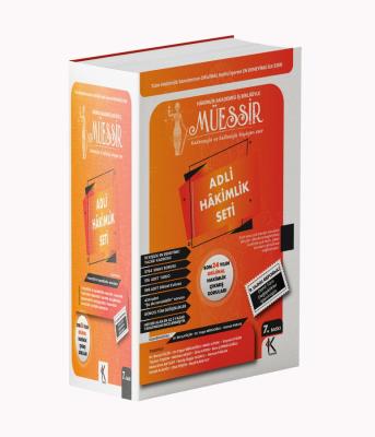 Müessir Adli Hâkimlik Çıkmış Soru Bankası Seti 2025 Barış Küçük
