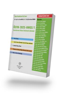 ÖSYM-2025-HMGS/1 Sorularının Konu Anlatımlı Çözümü Doç. Dr. Sinan OK