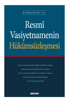 Resmî Vasiyetnamenin Hükümsüzleşmesi