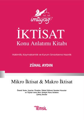 İmtiyaz Mikro İktisat ve Makro İktisat Konu Anlatımı Kitabı Zühal Aydı