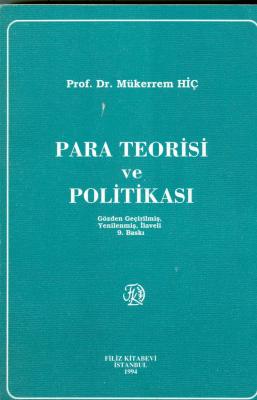 Para Teorisi ve Politikası