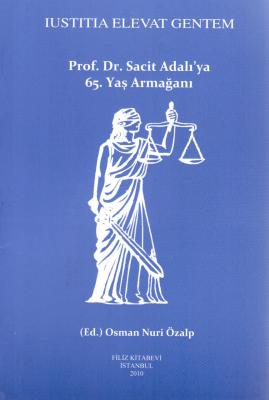 Prof. Dr. Sacit Adalıya Armağan