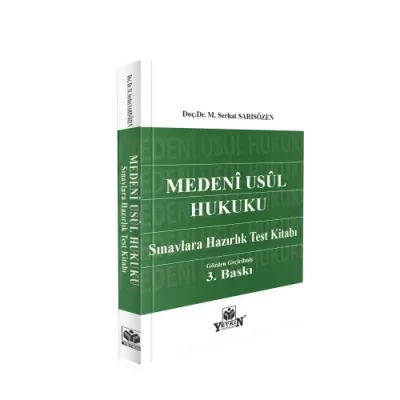 Medeni Usul Hukuku Sınavlara Hazırlık Test Kitabı 3.BASKI