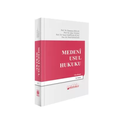 Medeni Usul Hukuku 10.BASKI Prof. Dr. Ejder YILMAZ