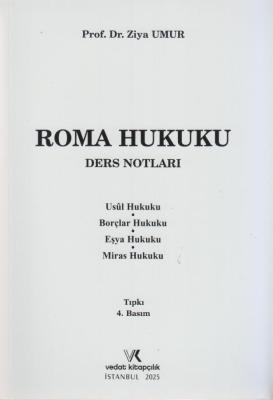ROMA HUKUKU DERS NOTLARI