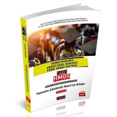HMGS Vergi Hukuku Vergi Usul Hukuku TVS Tamamı Çözümlü Hazırlık Kitabı
