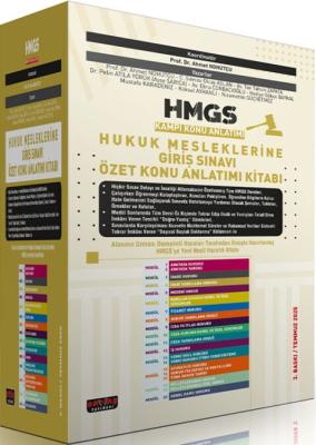 HMGS Kampı Hukuk Mesleklerine Giriş Sınavı Özet Konu Anlatım Kitabı 3.BASKI