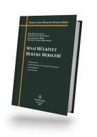 Sınai Mülkiyet Hukuku Dersleri Prof. Dr. Arslan KAYA