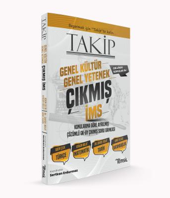 TAKİP Gy-Gk İMS Çıkmış Soru Bankası Adem ÇELİK