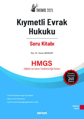 THEMIS – Kıymetli Evrak Hukuku Soru Kitabı 5.BASKI Tamer Bozkurt