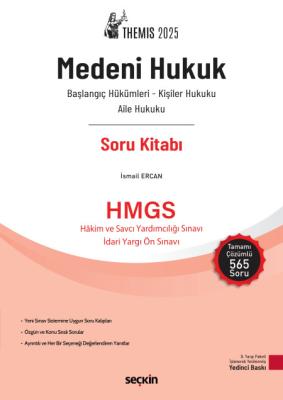 THEMIS – Medeni Hukuk I Soru Kitabı 7.BASKI İsmail ERCAN