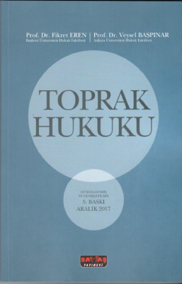 Toprak Hukuku Prof. Dr. Fikret EREN