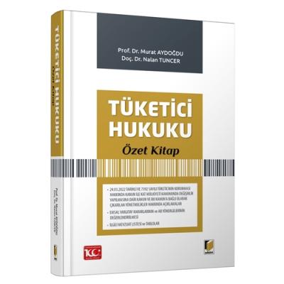 Tüketici Hukuku Özet Kitap Prof. Dr. Murat AYDOĞDU