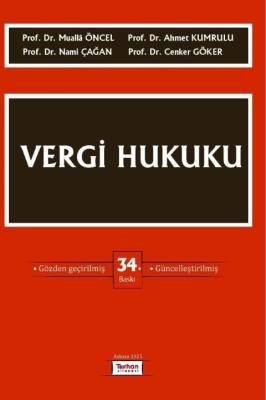Vergi Hukuku 34.BASKI Mualla Öncel