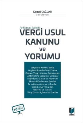 Vergi Usul Kanunu ve Yorumu 10.BASKI