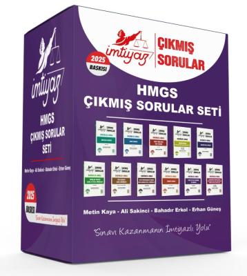 İMTİYAZ HMGS ÇIKMIŞ SORU BANKASI SETİ