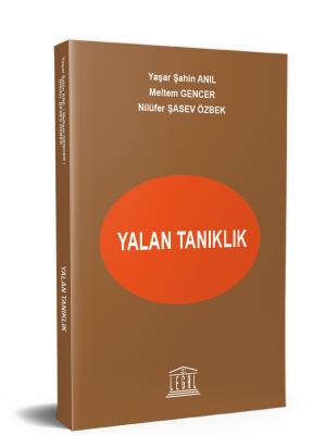 Yalan Tanıklık Yaşar Şahin Anıl